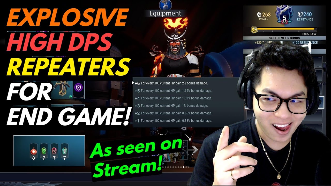 HIGH DPS! Dauntless Repeater Build w Charogg Bond for End