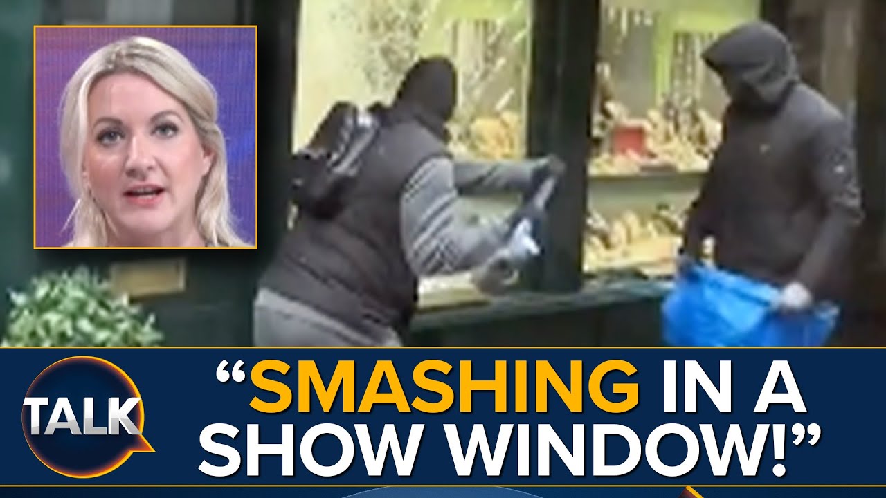 "Where Are The Police?!" | Brazen Daylight Gangs Plunder Luxury Stores In London