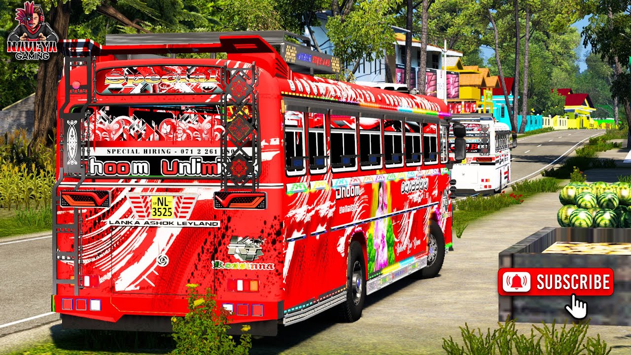 අලුත් බස් මොඩ් එක 12M |ETS2 GAME PLAY #ets2 #bus #busmod