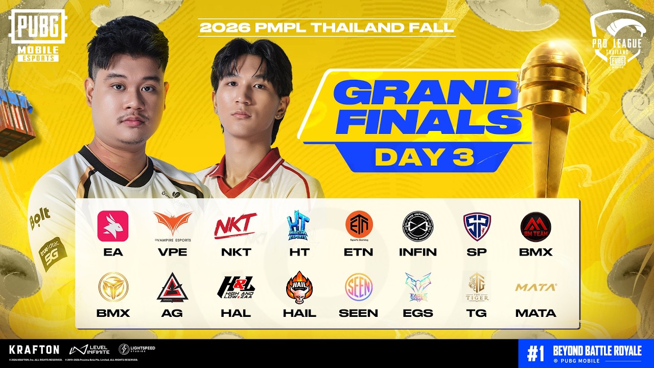 [TH] 2026 PMPL Thailand Fall รอบสุดท้าย  วันที่ 3