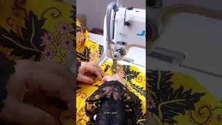 Sewing arm cuffs for beginners | Menjahit belahan lengan manset untuk pemula #SewingForBeginners
