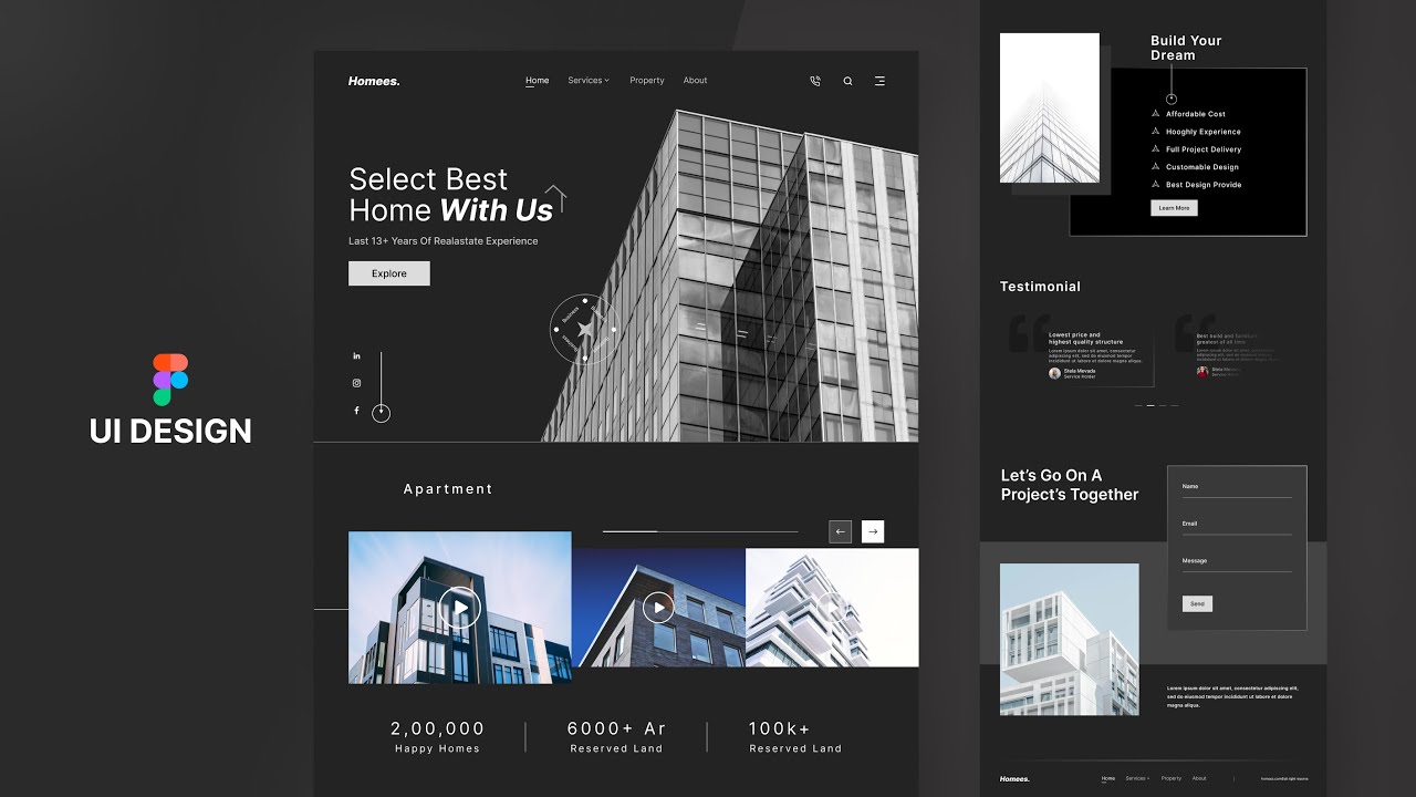 Modern Business Website UI Design in Figma 🔥 | Complete UI/UX Tutorial ...