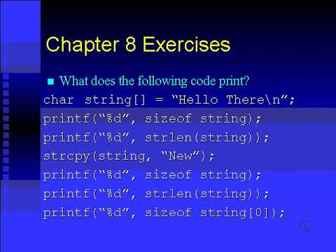 C Programming   Mark Virtue   Chapter 08 #06