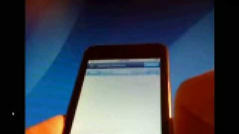 Official Video Dev Team shows first video footage of jailbroken 2g iPod Touch!