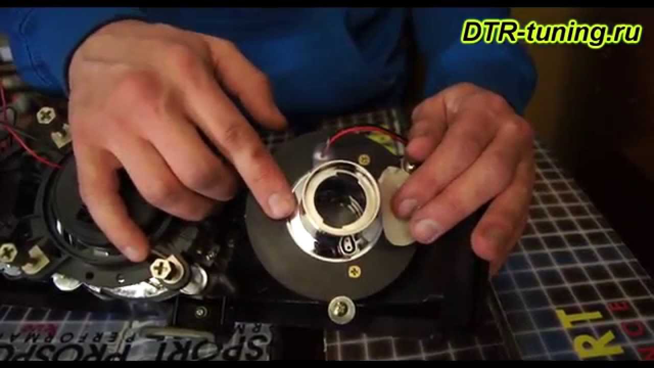 Видео-обзор тюнинговой оптики на ВАЗ 2110, 2111, 2112 с ДХО