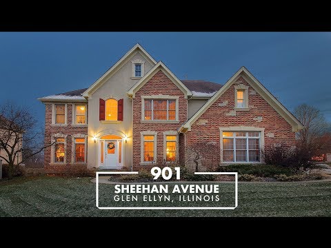901 Sheehan Ave, Glen Ellyn, IL home video tour