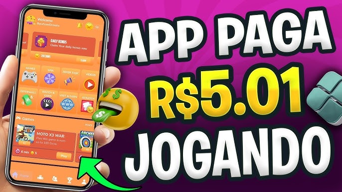 APP para GANHAR DINHEIRO JOGANDO🤑 Gamer Center Paga Mesmo até $15💸 App  que Ganha Dinheiro de Verdade 