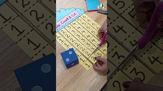 Roll the Dice 🎲 Cut the Number ✂️ | Fun Maths Activity for Kids | Number Challenge 🔥
