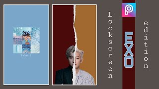 PicsArt tutorial - How to make Lockscreen| K-pop edition #2 | Request #2 | Fista Nabila Official screenshot 3