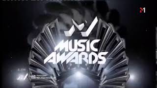 M1 Ukraine. M1 Music Awards: Yin Yang ident end (2016)