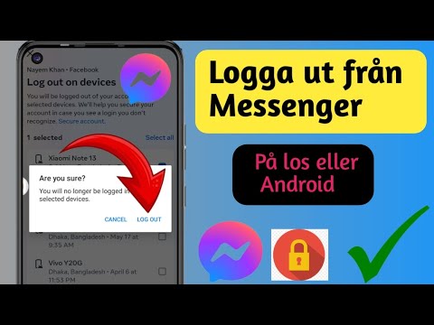 Hur man loggar ut från Messenger (alla Android) loggar ut Facebook Messenger-konto 2024