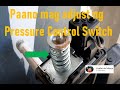 Paano mag adjust ng Pressure Control Switch sa water pump.