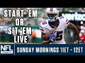Week 3 NFL Fantasy LIVE: Start 'Em & Sit 'Em, DFS Value Plays & More!