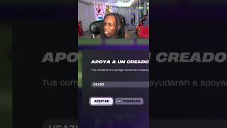 KAI CENAT CONSIGUE MONO LANZADARDOS EN FORTNITE #fortnite #shorts