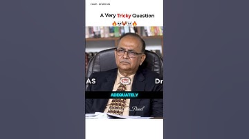 A Very Tricky Question🔥🤔|Upsc Mock Interview|| Upsc Motivation #upsc #upscmotivation #shorts