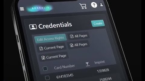 Borealis Cardholder & Credential Manual Enrollment