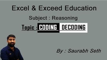 Coding Decoding new pattern | IBPS PO 2017 | IBPS RRB 2017 | Reasoning