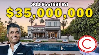 Living in Beverly Hills | Home For Sale | 802 Foothill Rd | $35,000,000