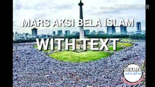 Mars aksi bela Islam + teks
