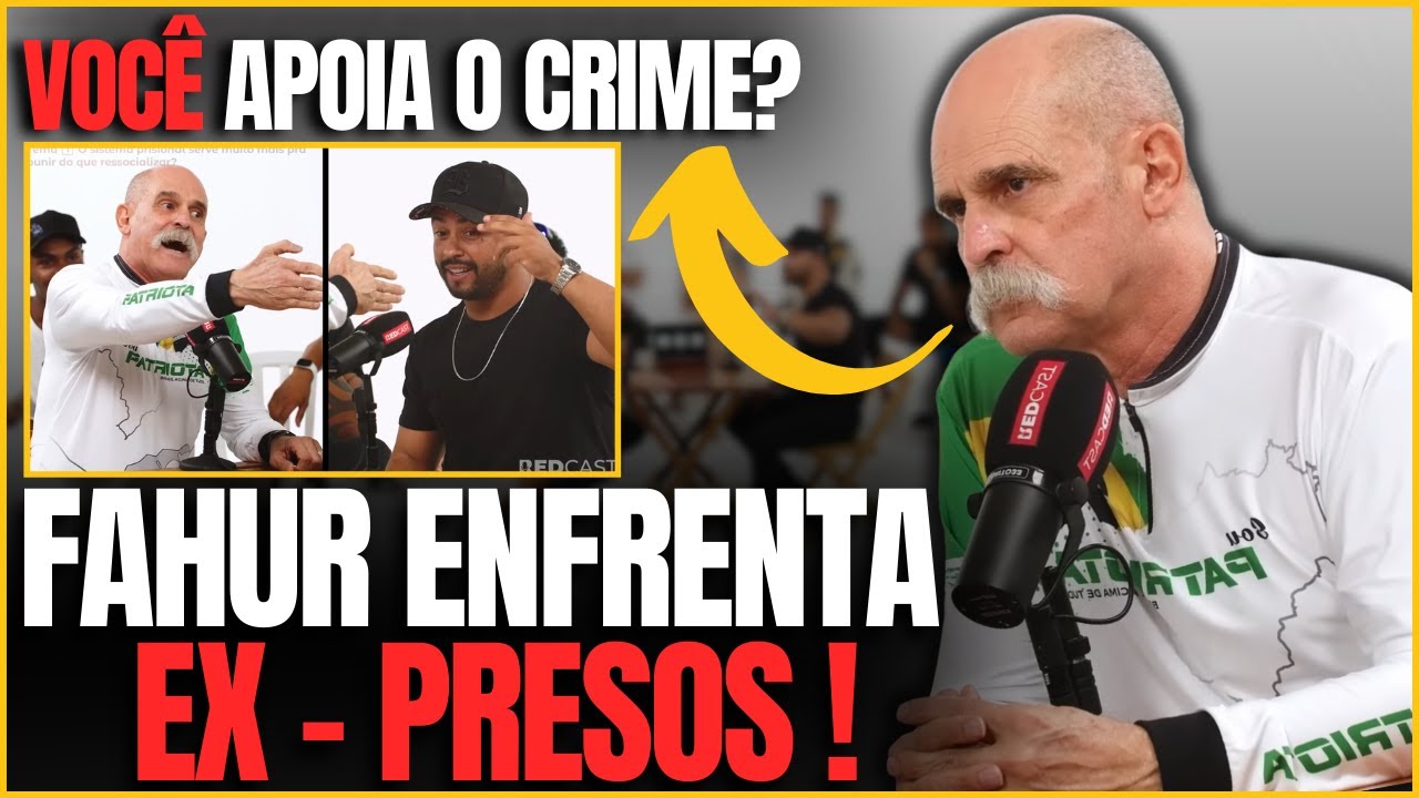 SGT FAHUR É INTIMIDADO POR EX CRIMINOSO EM DEBATE AO VIVO ! DEU CONFUSÃO...