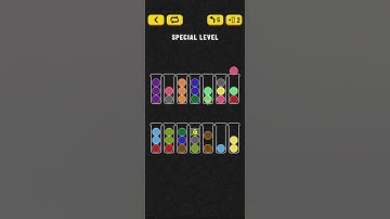 Ball Sort - Color Puzzle Game - Special Level 405 - Walkthrough SOLVED by RobotPlayer AI!!!