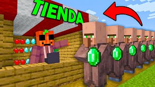 Hice Una Tienda Para Robar A Los Aldeanos
