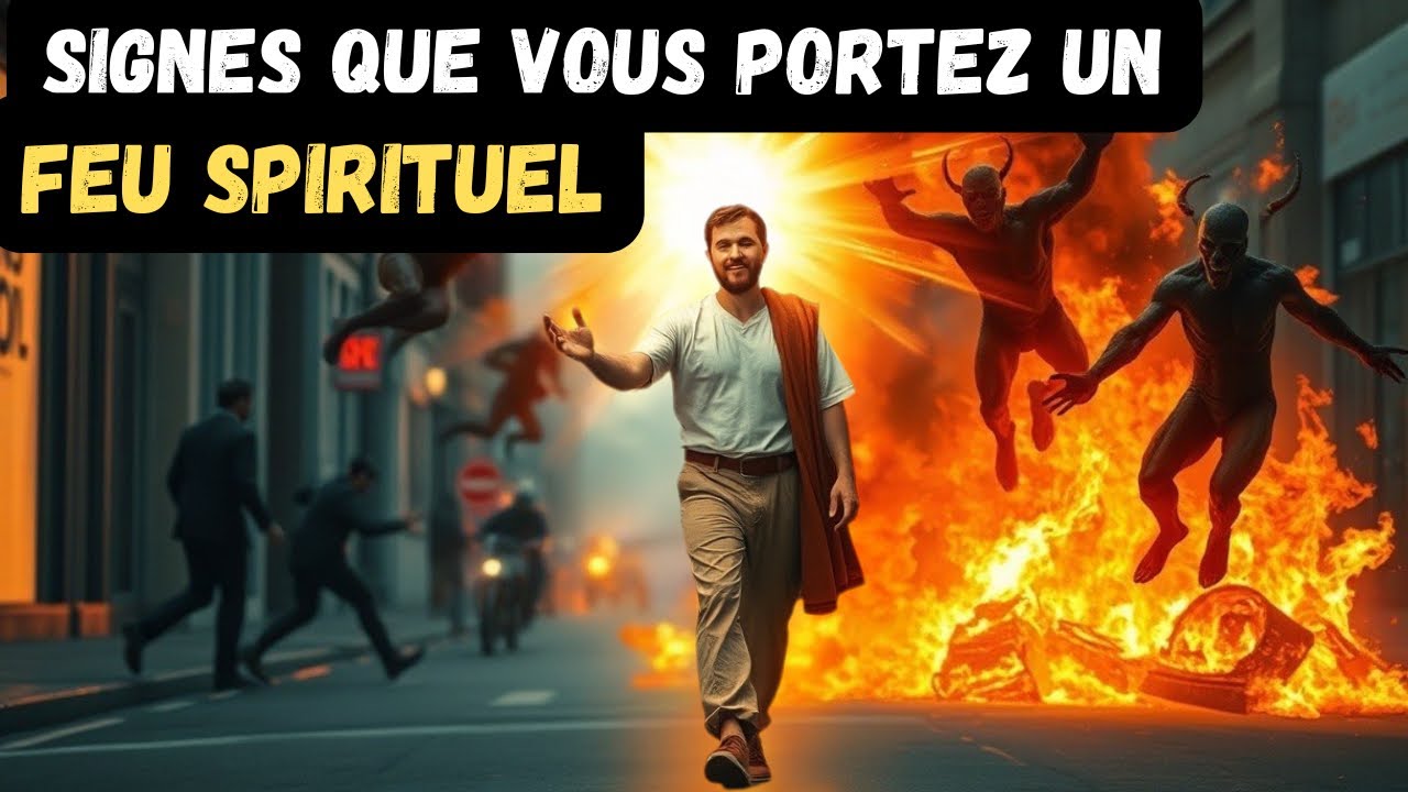 5 SIGNES que vous portez un Feu Spirituel(LES DÉMONS BRÛLENT)