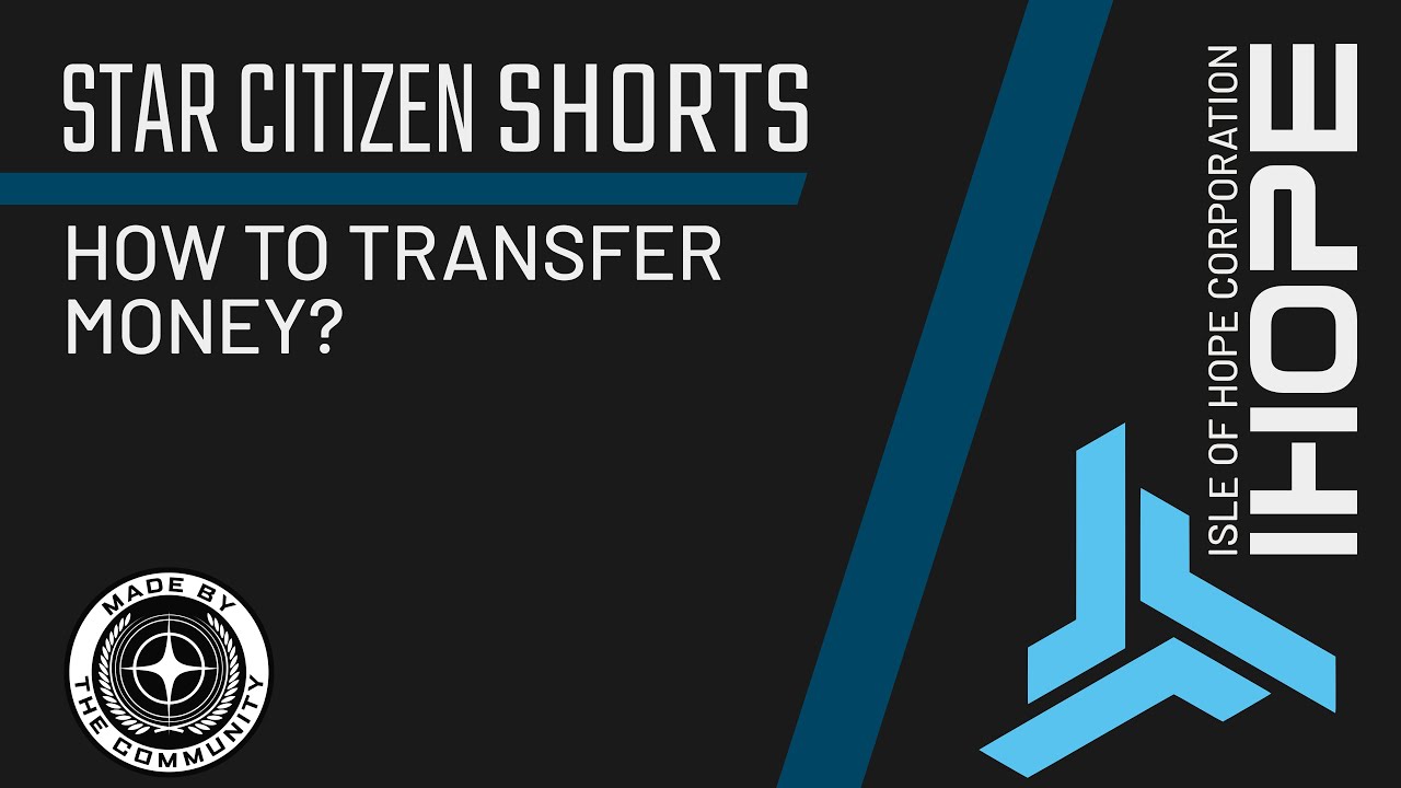 How To Transfer Money STAR CITIZEN Shorts Episode 15 YouTube