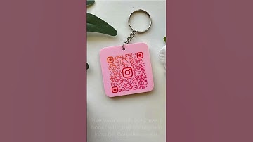 Unlock the Future with This Epic QR Code Keychain! 🔥 | Get Yours Now!