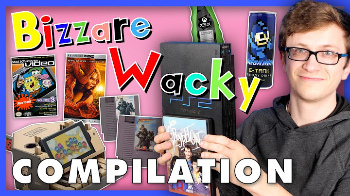 Bizarre and Wacky Video Game Concepts - Scott The Woz Compilation