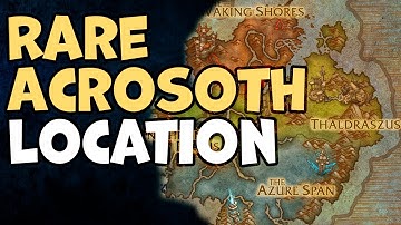 Rare Acrosoth (WoW Zone Thaldraszus Dragonflight)