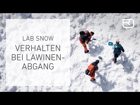 Companion Rescue After an Avalanche – Tutorial (13/17) (German) | LAB SNOW