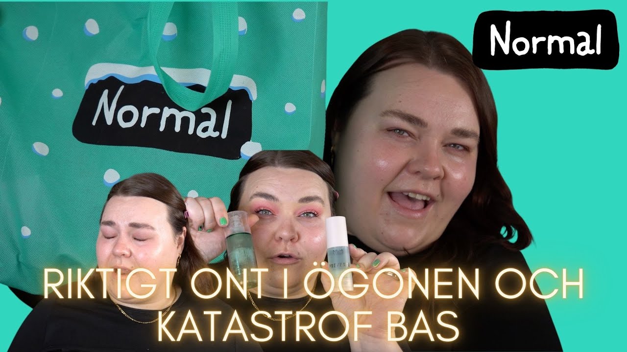 TESTAR SMINK FRÅN NORMAL (och idag är jag INTE imponerad!)