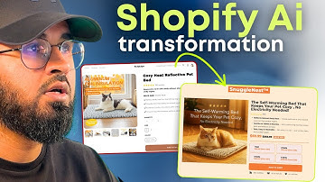 AI Shopify Makeover!! How I Turned a Boring Store Into a 7-Figure Funnel