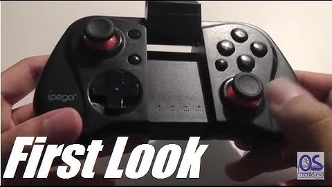 iPEGA PG-9033 Wireless Bluetooth Game Controller First Look:
