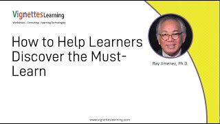 Story-Based Learning Idea: How to Help Learners Discover the Must-Learn