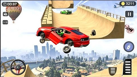 Extream Mega Ramp Car Racing Stunts Simulator 3D - GT Android Gameplay 2025