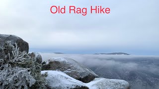 Old Rag Winter Hike Shenandoah National Park In December 2020