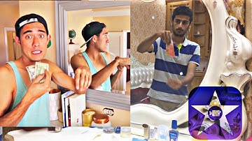 Magic Video Editing - Money From Mirror Zach King - Kinemaster And iMovie (Android And iOS )