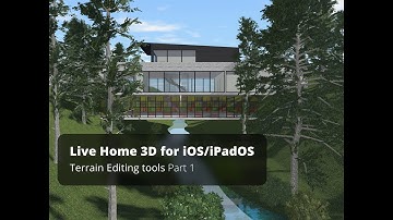 Terrain Editing Tools Part 1 - Live Home 3D for iOS/iPadOS Tutorial