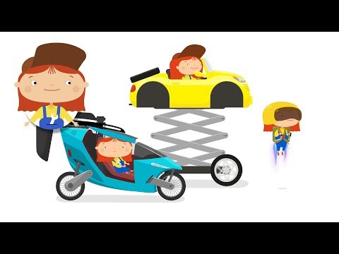 كرتون اطفال الدكتورة مكويلي و سيارة الطائرة للاطفال