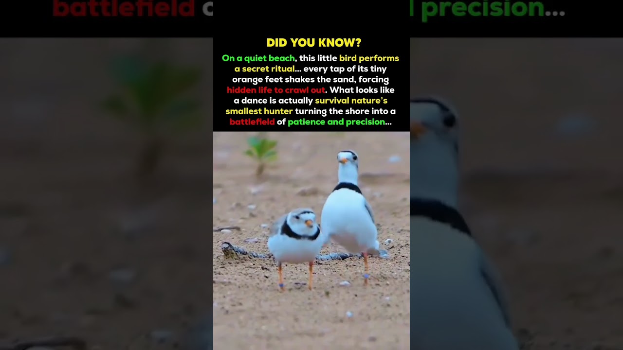 You Won’t Believe How This Bird Hunts on the Beach! 