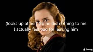 hermione granger and harry potter love story 1