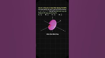 Thể tích khối tròn xoay, tư duy thế nào? #flowthinking #learnonshorts #thptqg