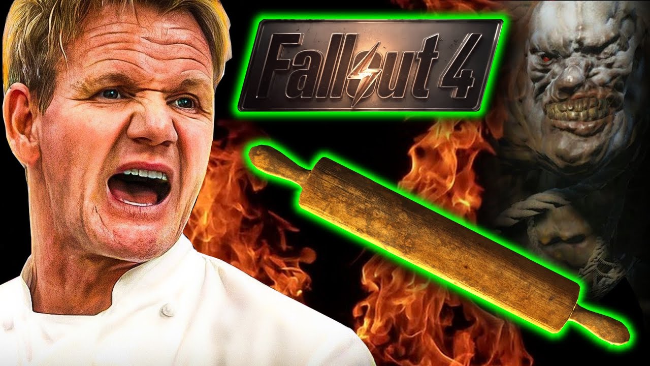 I Turned a Rolling Pin into a God Tier Weapon in Fallout 4