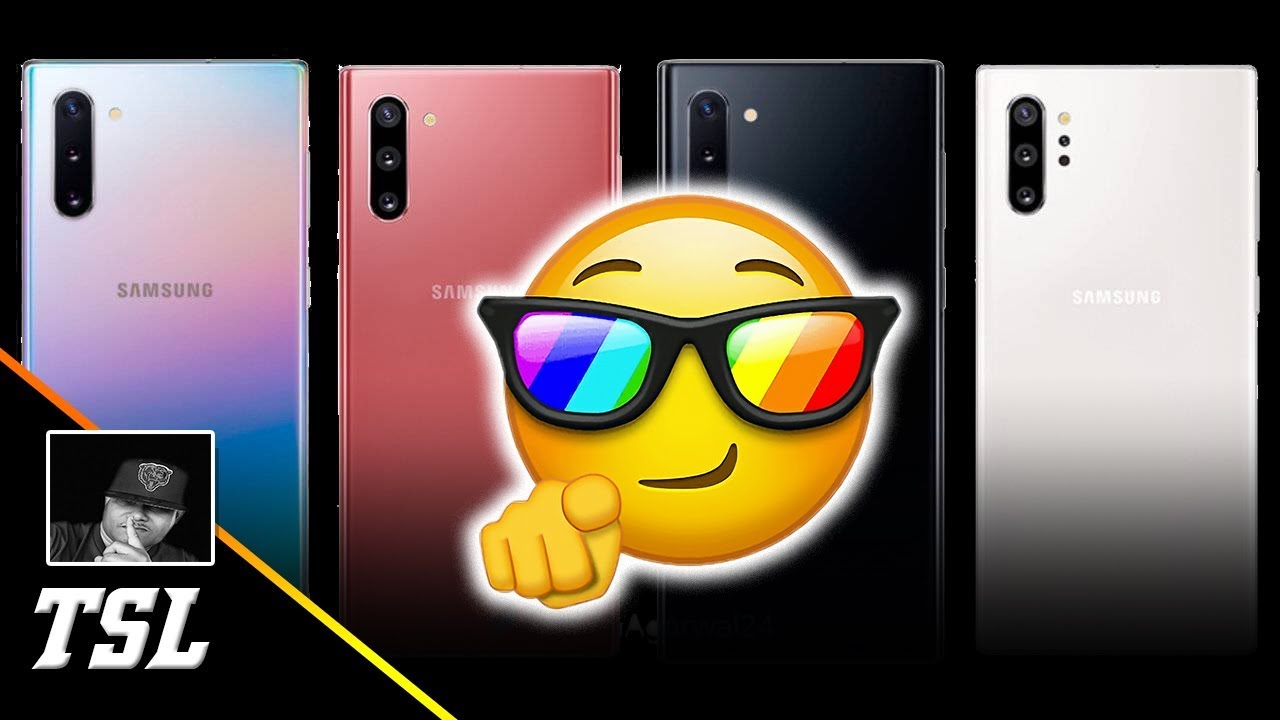 The Galaxy Note 10 Colors Are Here