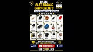 Basic Electronic Components Every Engineering Student Must Know ⚡🔧