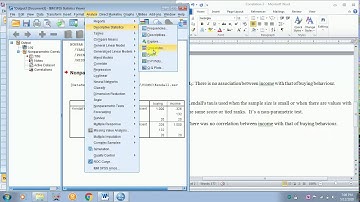 HOW TO DO AND INTERPRET KENDALL TAU