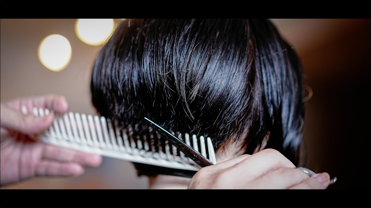 【ASMR/音フェチ】現役美容師の小声刈り上げヘアカットASMR【ハサミ】【hair cut】【sleepy】【睡眠】