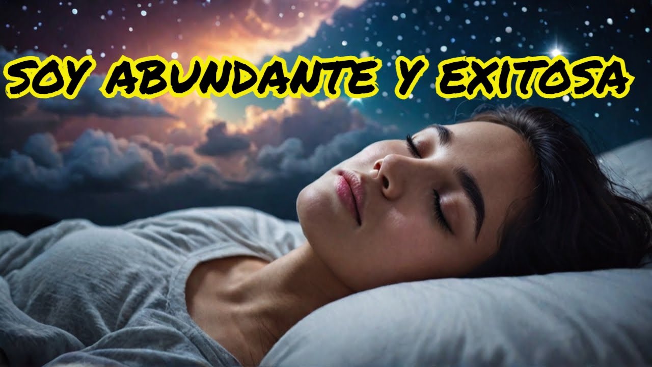 💤 Reprograma tu MENTE mientras DUERMES: HIPNOSIS y AFIRMACIONES - YouTube